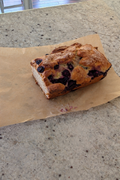 Gluten Free Lemon Blueberry Loaf